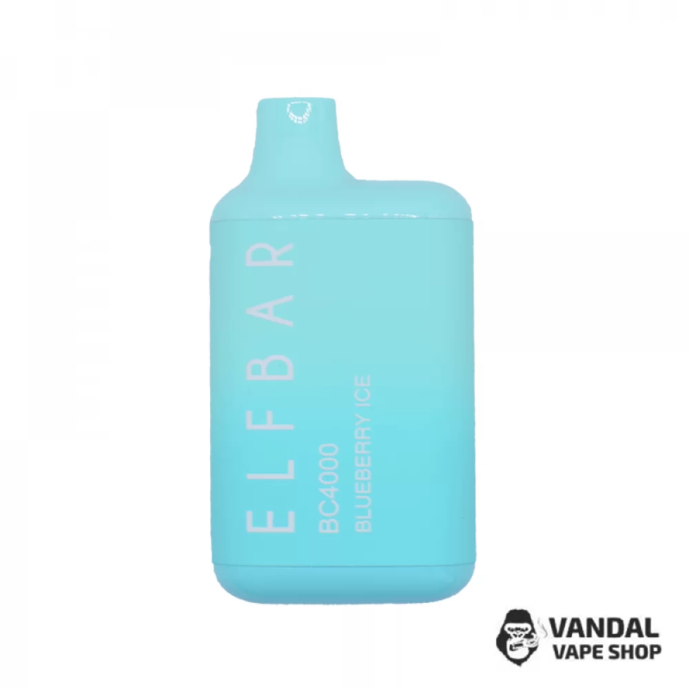 Одноразовый Pod Elf Bar BC4000 Disposable Device 650mAh 5% на 4000 затяжек со вкусом черники со льдом Одноразовый Pod Elf Bar BC4000 Disposable Device 650mAh 5% на 4000 затяжек со вкусом черники со льдом