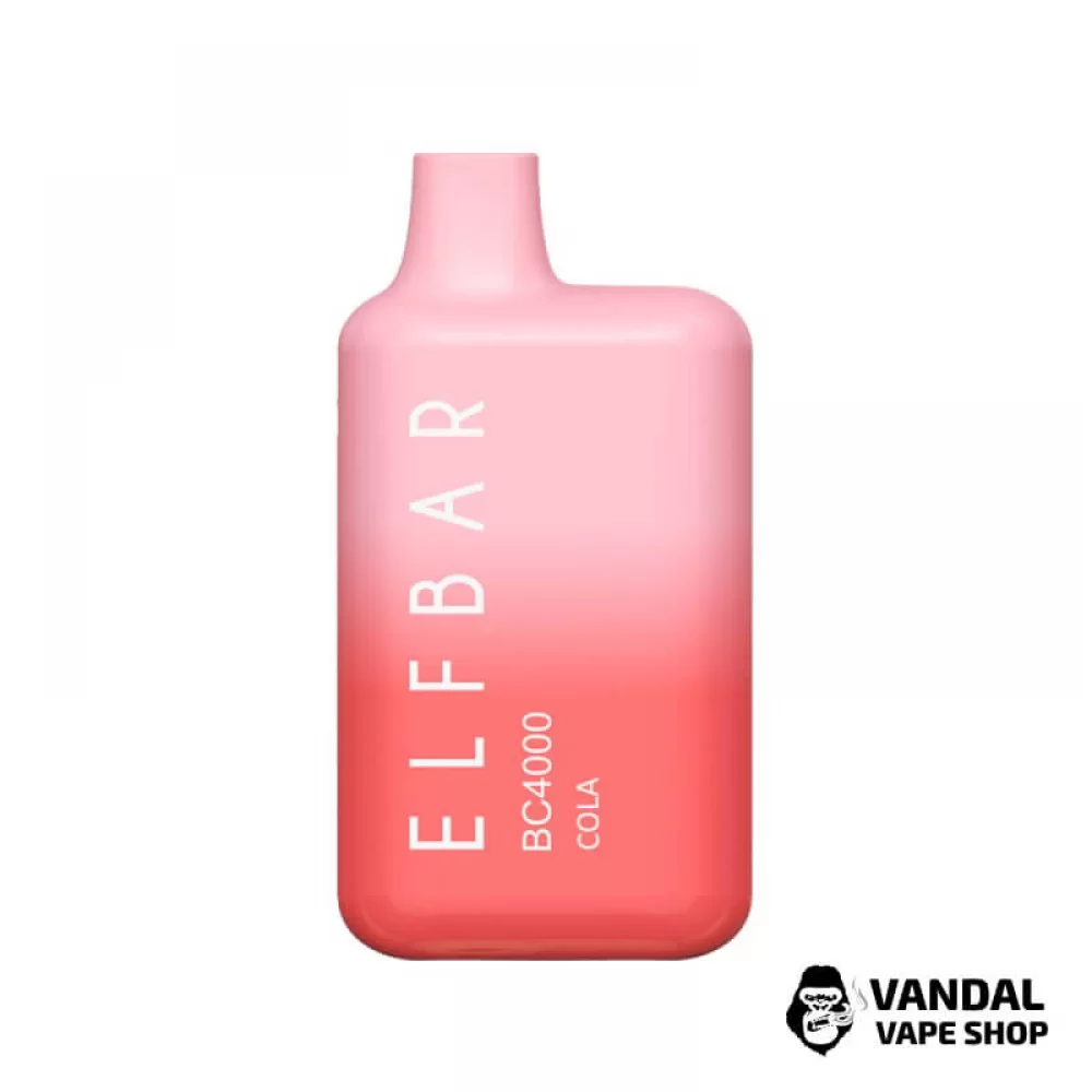 Одноразовый Pod Elf Bar BC4000 Disposable Device 650mAh 5% на 4000 затяжек со вкусом колы