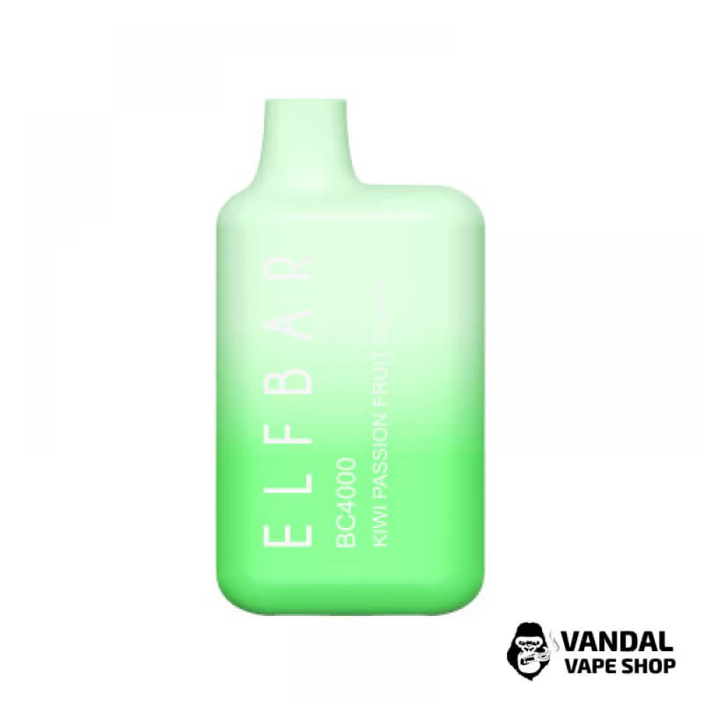Одноразовый Pod Elf Bar BC4000 Disposable Device 650mAh 5% на 4000 затяжек со вкусом киви, маракуйи и гуавы