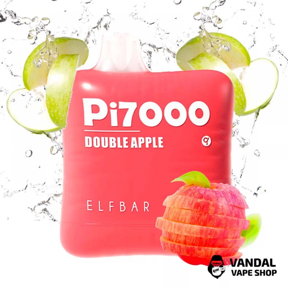 Одноразовый Elf Bar PI7000 500 мАч 5% на 7000 затяжек со вкусом микса яблок