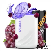 GTM Bar Porter 5000 50 мг 550 мАч - Grape Energy