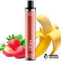 Одноразовая Pod система HQD Cuvie Plus на 1200 затяжек со вкусом клубники и банана