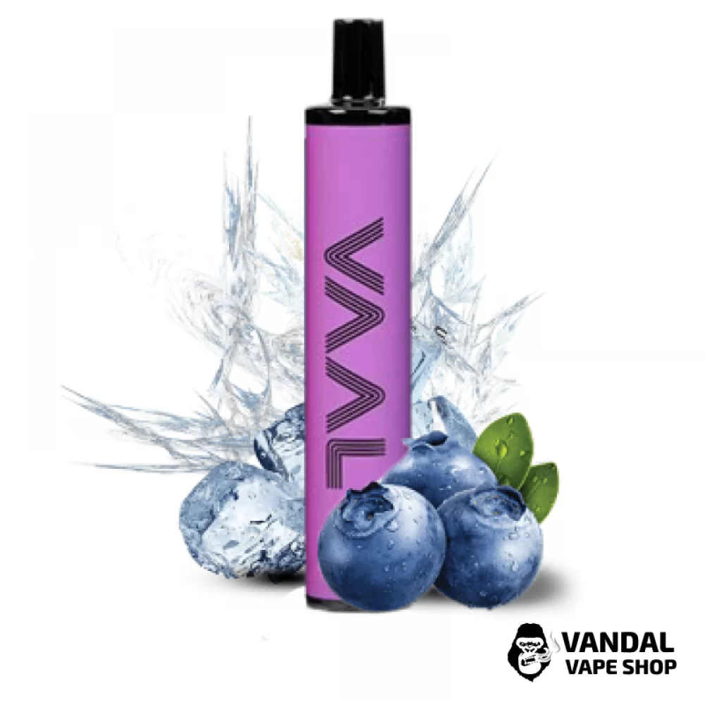 Одноразова Pod система Joyetech VAAL 1500 Disposable Pod Kit 950mAh зі смаком чорниці з льодом