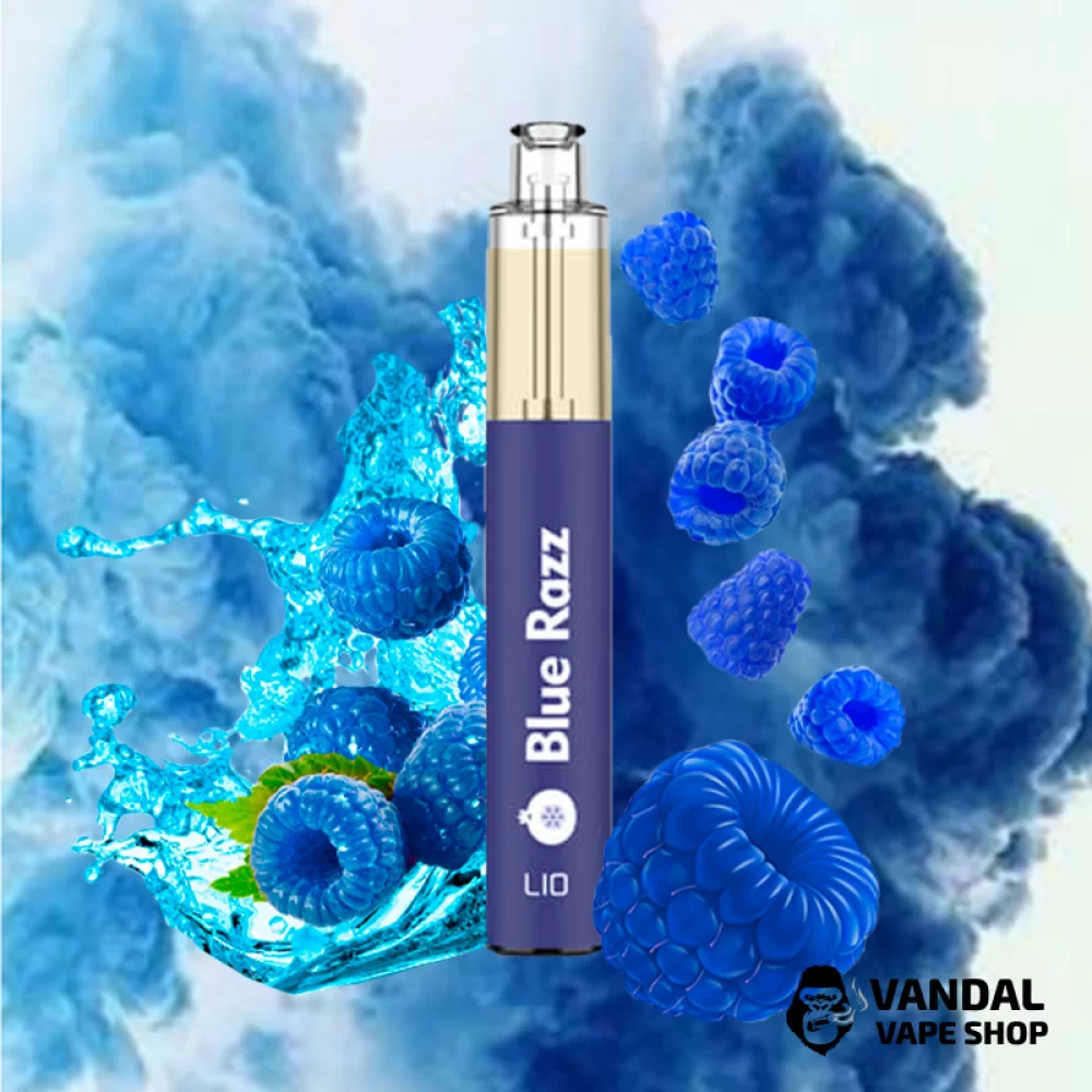 Одноразовий Pod IJOY LIO Bee18 1500 Disposable Pod Kit зі смаком голубої малини Одноразовий Pod IJOY LIO Bee18 1500 Disposable Pod Kit зі смаком голубої малини