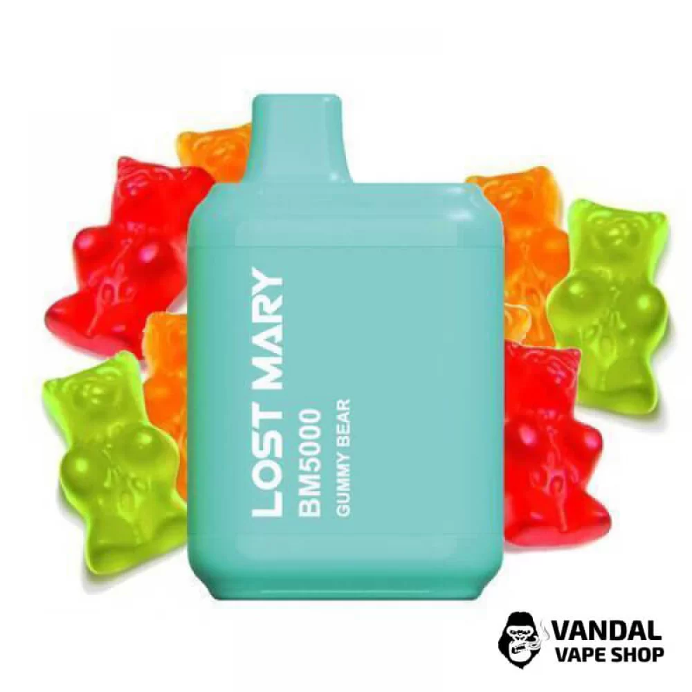 Одноразовый Pod Lost Mary BM5000 650 мАч 5% на 5000 затяжек со вкусом желейных мишек