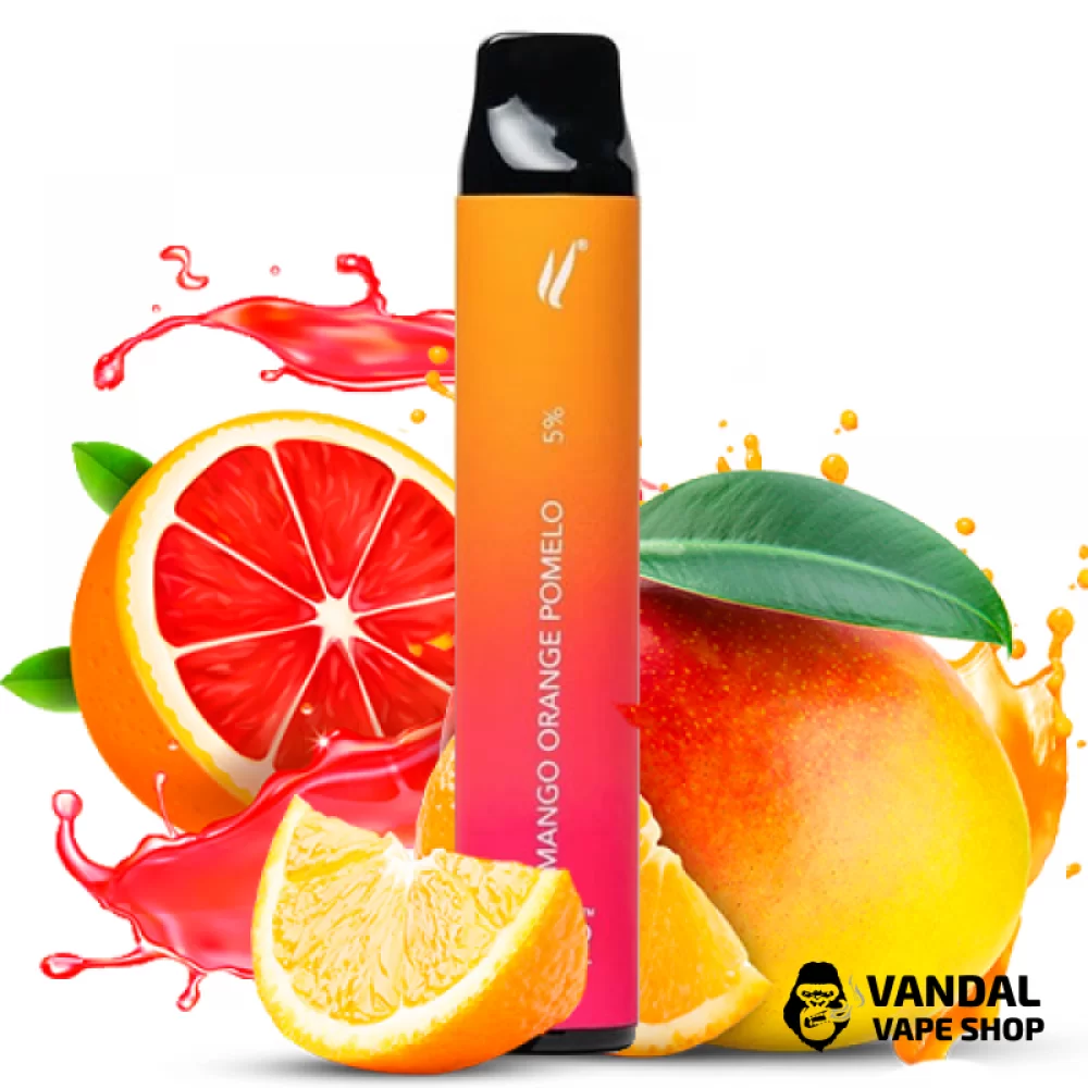 Одноразовая Pod система Puff XXL Disposable Kit 1200 mAh на 1600 затяжек со вкусом манго, апельсина и груйпфрута Одноразовая Pod система Puff XXL Disposable Kit 1200 mAh на 1600 затяжек со вкусом манго, апельсина и груйпфрута