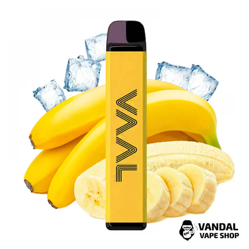 Одноразовий Pod Joyetech VAAL 4000M 590 мАг на 4000 затяжок зі смаком банану з холодком Одноразовий Pod Joyetech VAAL 4000M 590 мАг на 4000 затяжок зі смаком банану з холодком