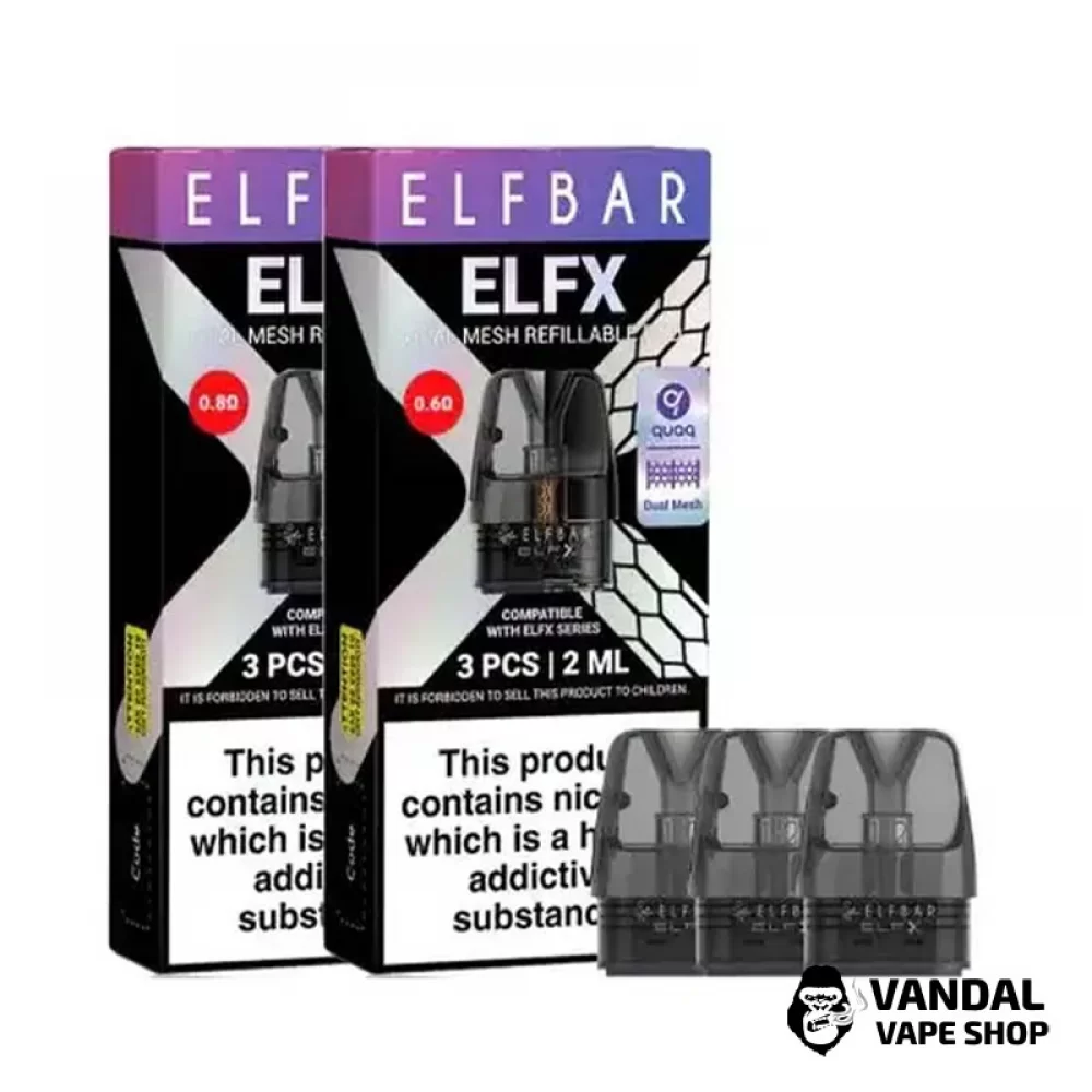 Картридж Elf Bar Elfx Dual Mesh - 0.6 Ом 2мл