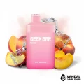 Одноразова Pod система Geek Bar B5000 50 мг 650 мАг на 5000 затяжок зі смаком персикового соку з льодом