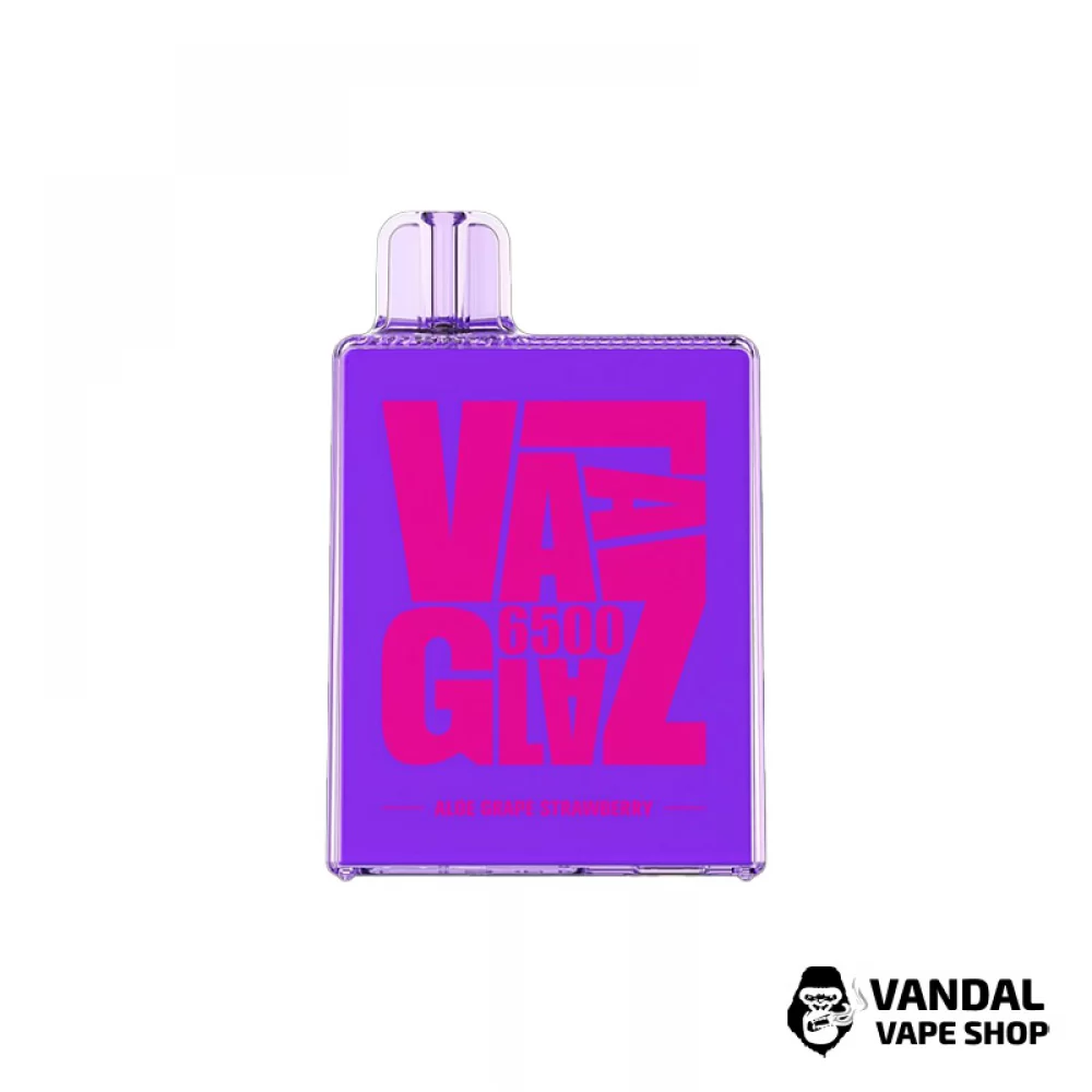 Одноразова Pod система Joyetech VAAL GLAZ6500 50 мг 650 мАг на 6500 затяжок зі смаком алоє та винограду, та полуниці