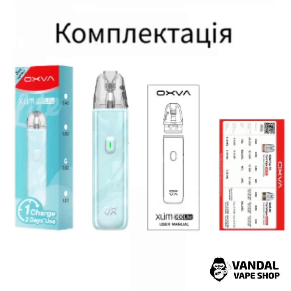 Оригинальная подсистема OXVA Xlim GO Lite в черном цвете
