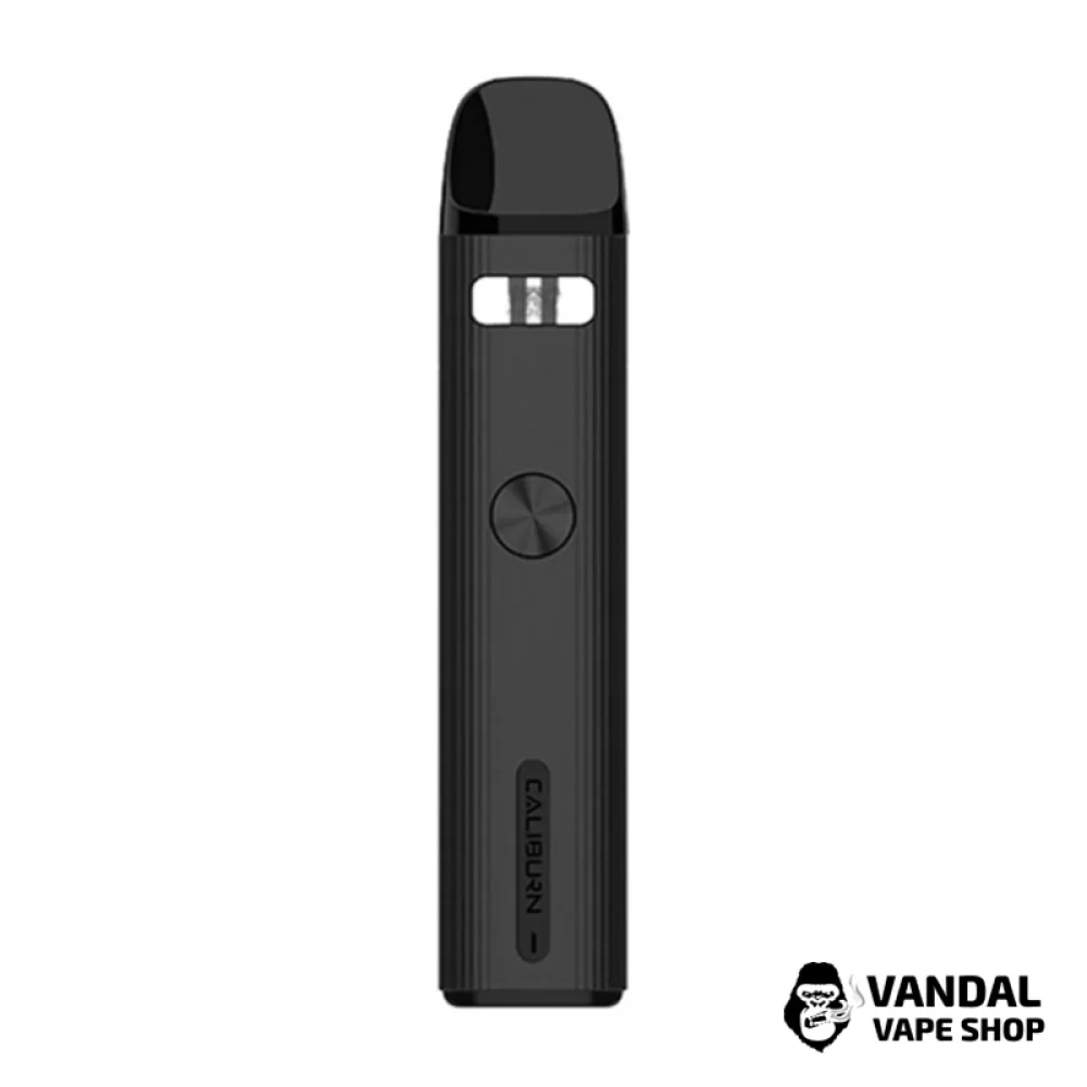 Оригинальная Pod-система Uwell Caliburn G2 - в черном карбоновом цвете
