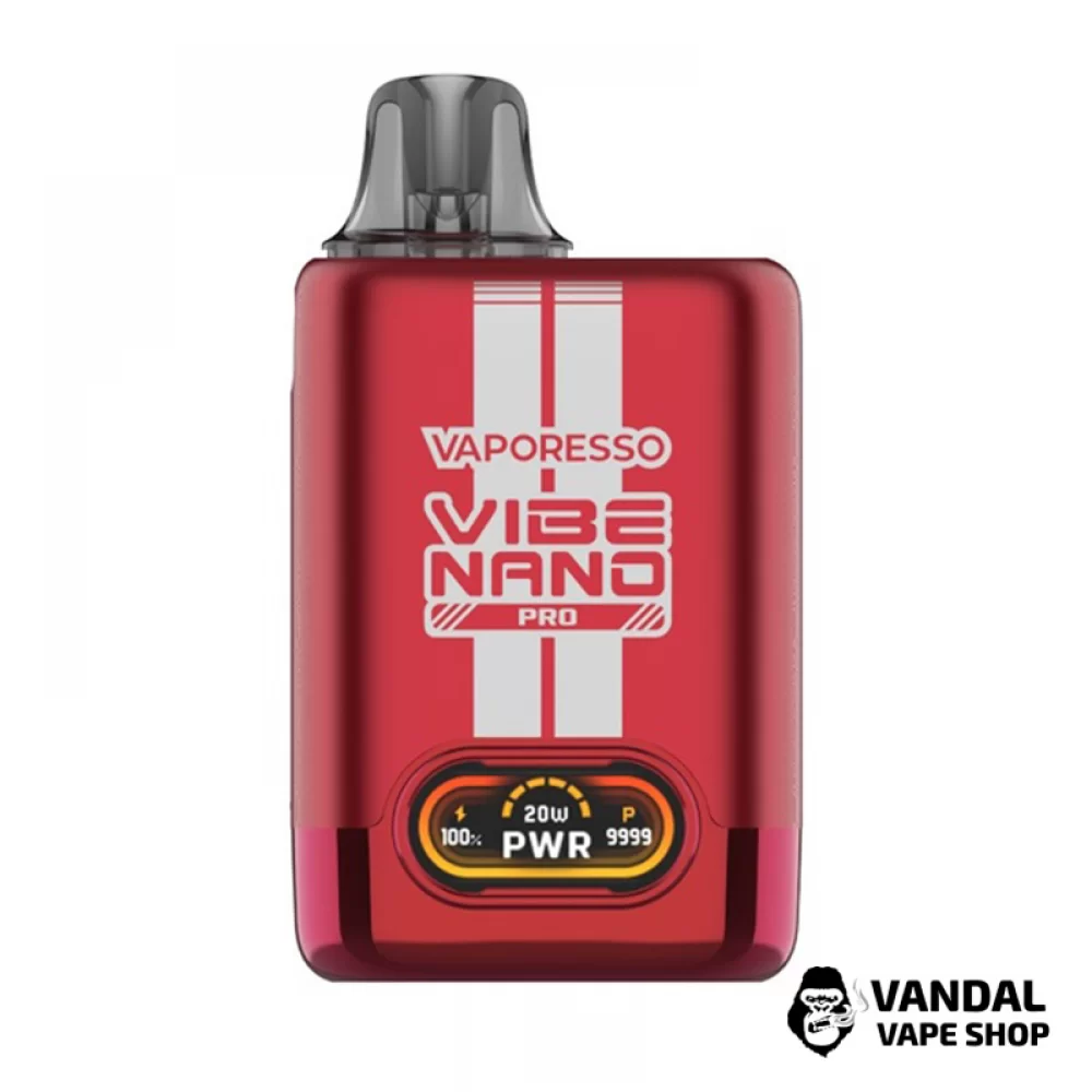 Vaporesso Vibe Nano PRO в насыщенно красном цвете
