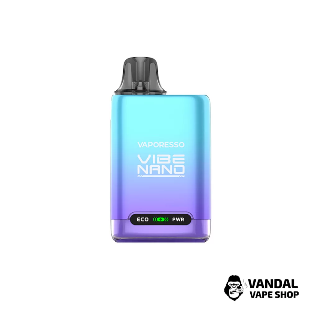 Vaporesso Vibe Nano в фиолетово-голубом цвете