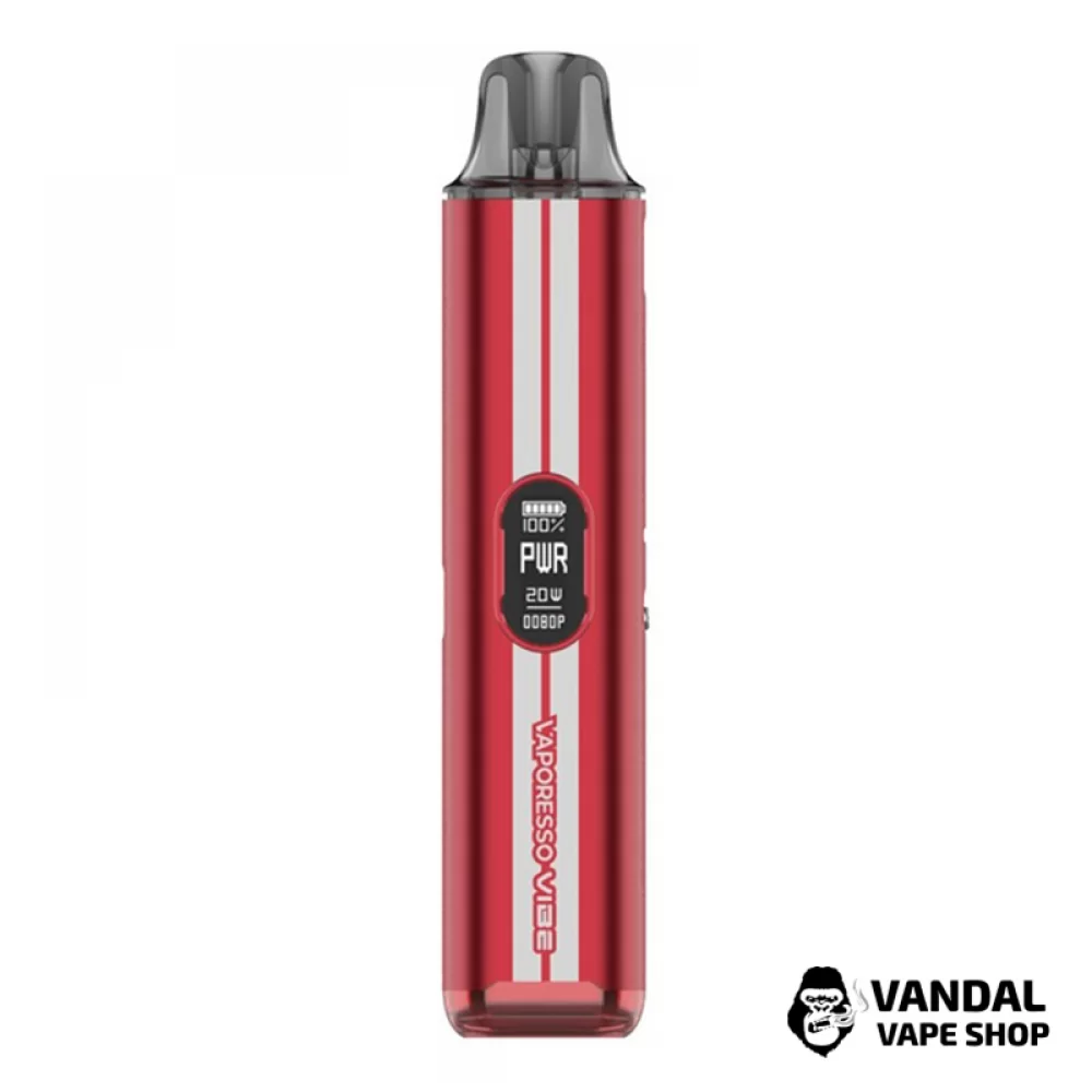 Vaporesso Vibe (Original) в насыщенно красном цвете