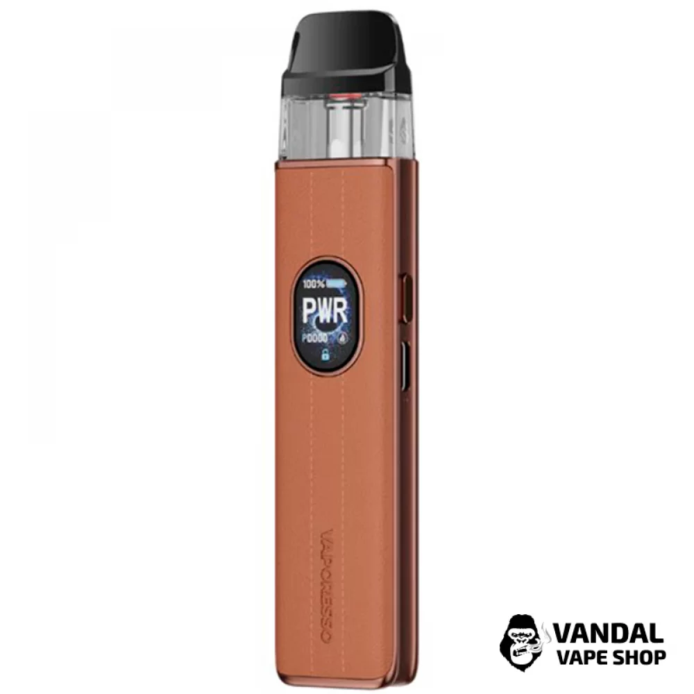 Pod-система Vaporesso XROS 5 Pod Kit (Original) в кожаном коричневом дизайне