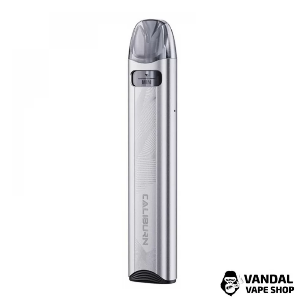 Pod-система Uwell Caliburn A3S (Original) у кольорі місячного срібла