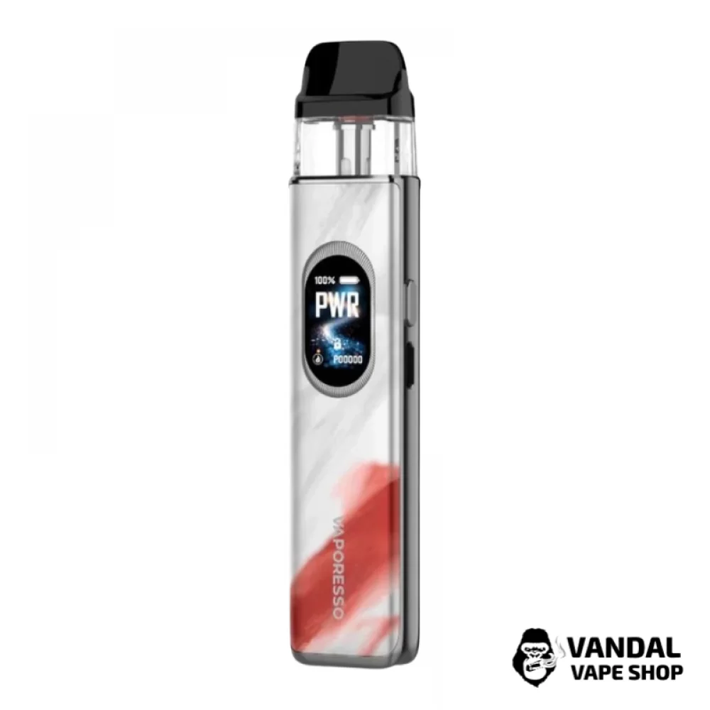 Pod-система Vaporesso XROS 6 в бело-красном цвете 