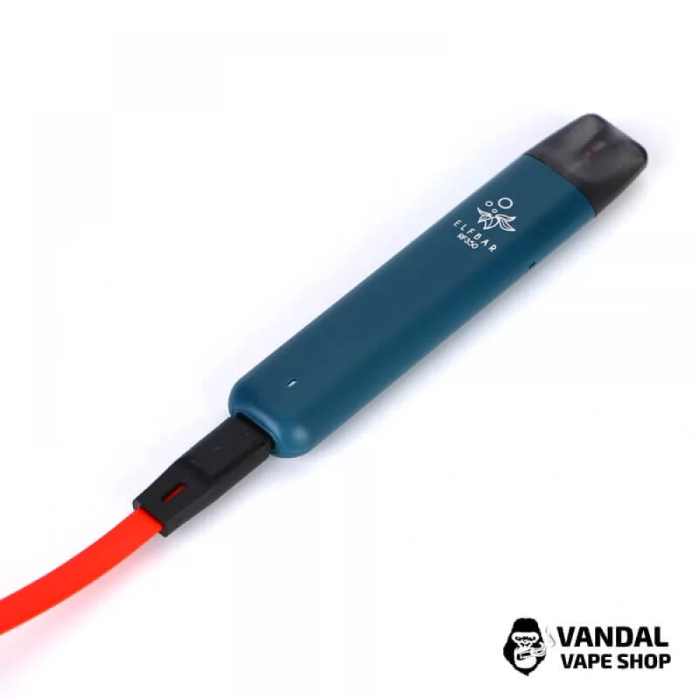 Многоразовый Elf Bar RF350 Pod Starter Kit 350mAh в черном цвете