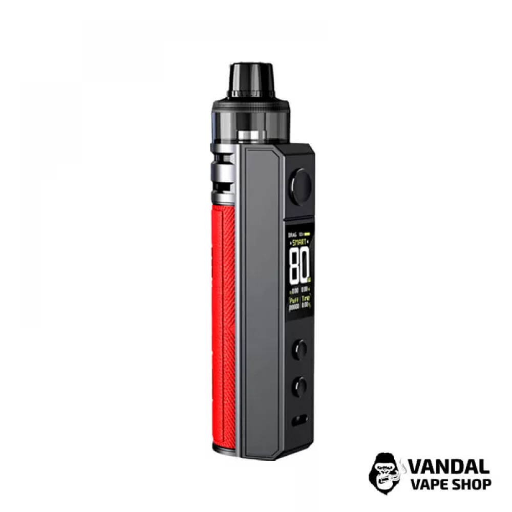 Стартовый набор Voopoo Drag H80S (Original) в красном цвете