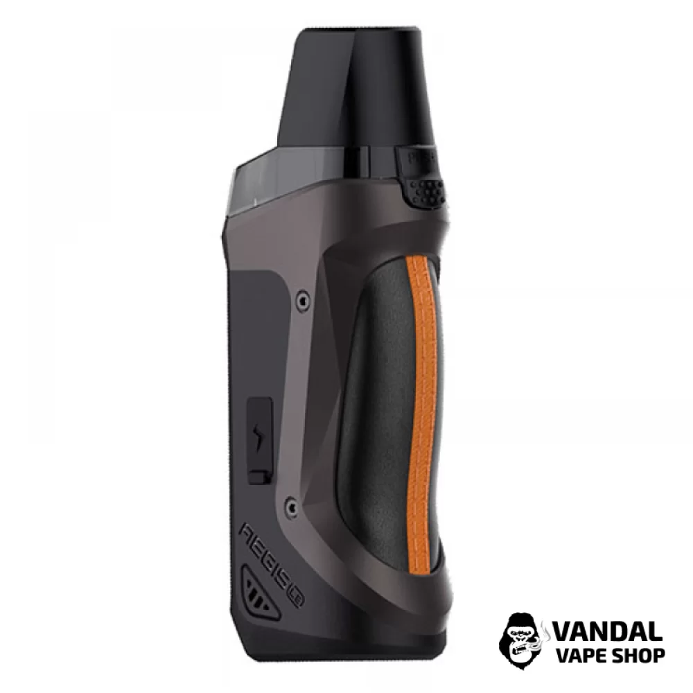 GeekVape Aegis Boost Luxury Edition Bonus Kit з 5 додатковими випаровувачами в сірому кольорі