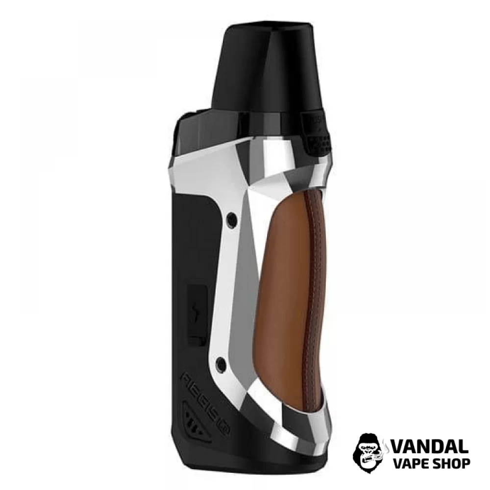 GeekVape Aegis Boost Luxury Edition Bonus Kit серебристый с 5 дополнительными испарителями