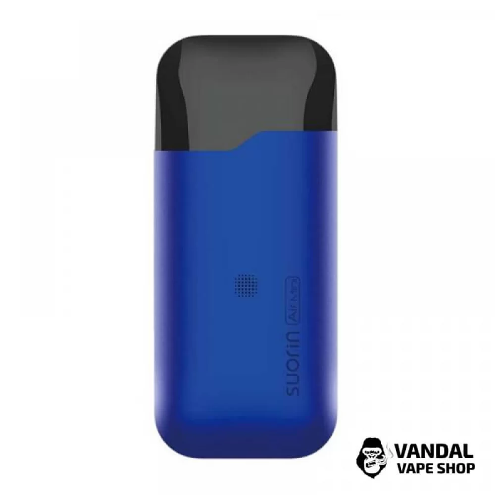 Компактная Pod-система Suorin Air Mini Kit на 430 мАч в тёмно-синем цвете