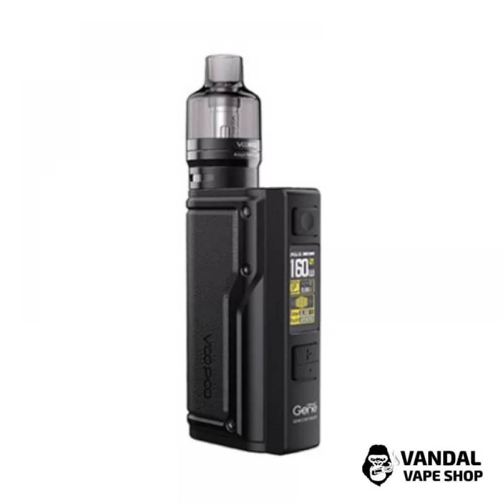 Стартовый набор VooPoo Argus GT 160W TC Kit в черном цвете
