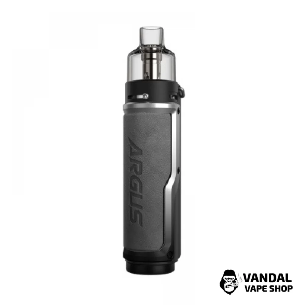 Стартовый набор Voopoo Argus X 80W Pod Mod Kit в расцветке "винтажный серый и серебристый"