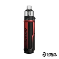 Voopoo Argus X 80W - Litchi Leather & Red 