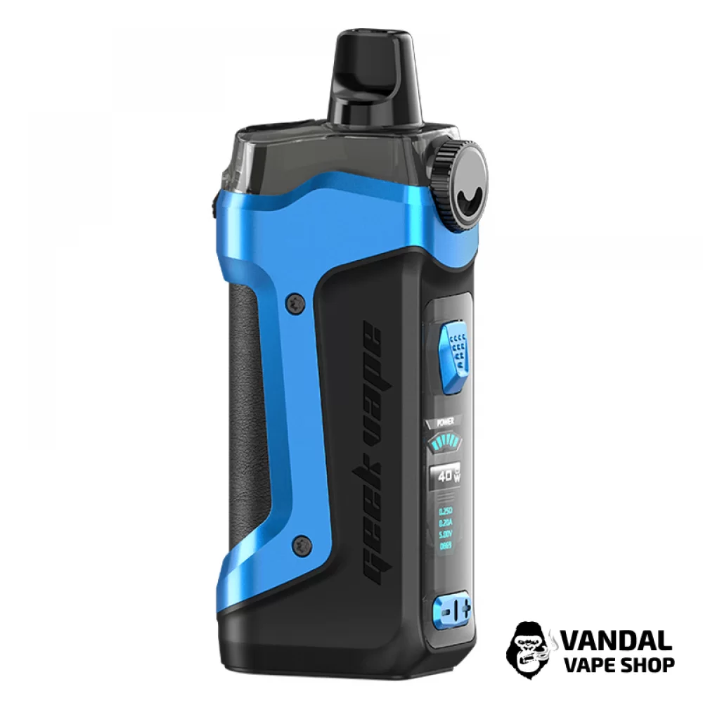 GeekVape Aegis Boost Plus Pod Kit 40W 3-in-1 (Original) в голубом цвете