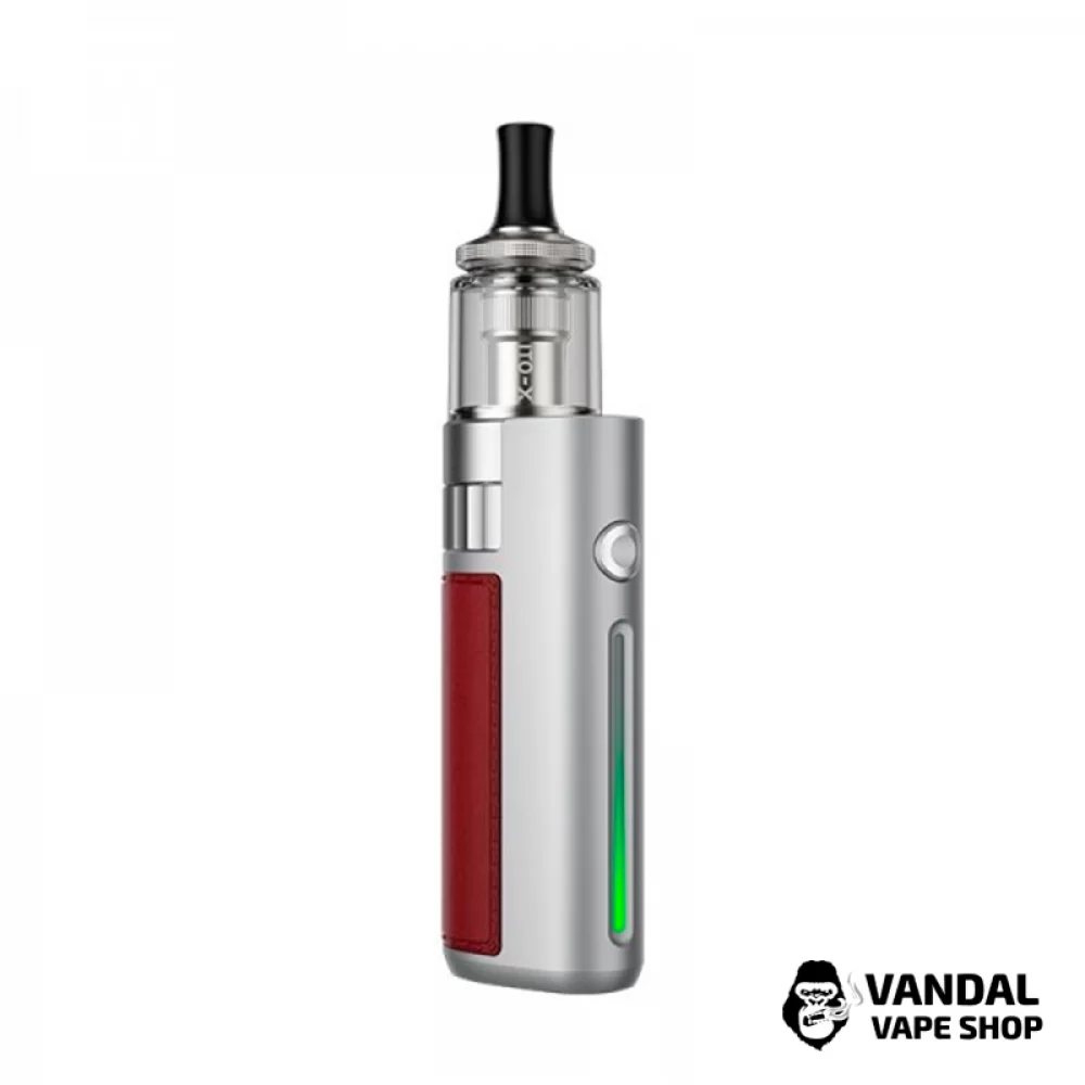 Оригинальный стартовый набор VooPoo Drag Q Kit в серебряном цвете с красной вставкой