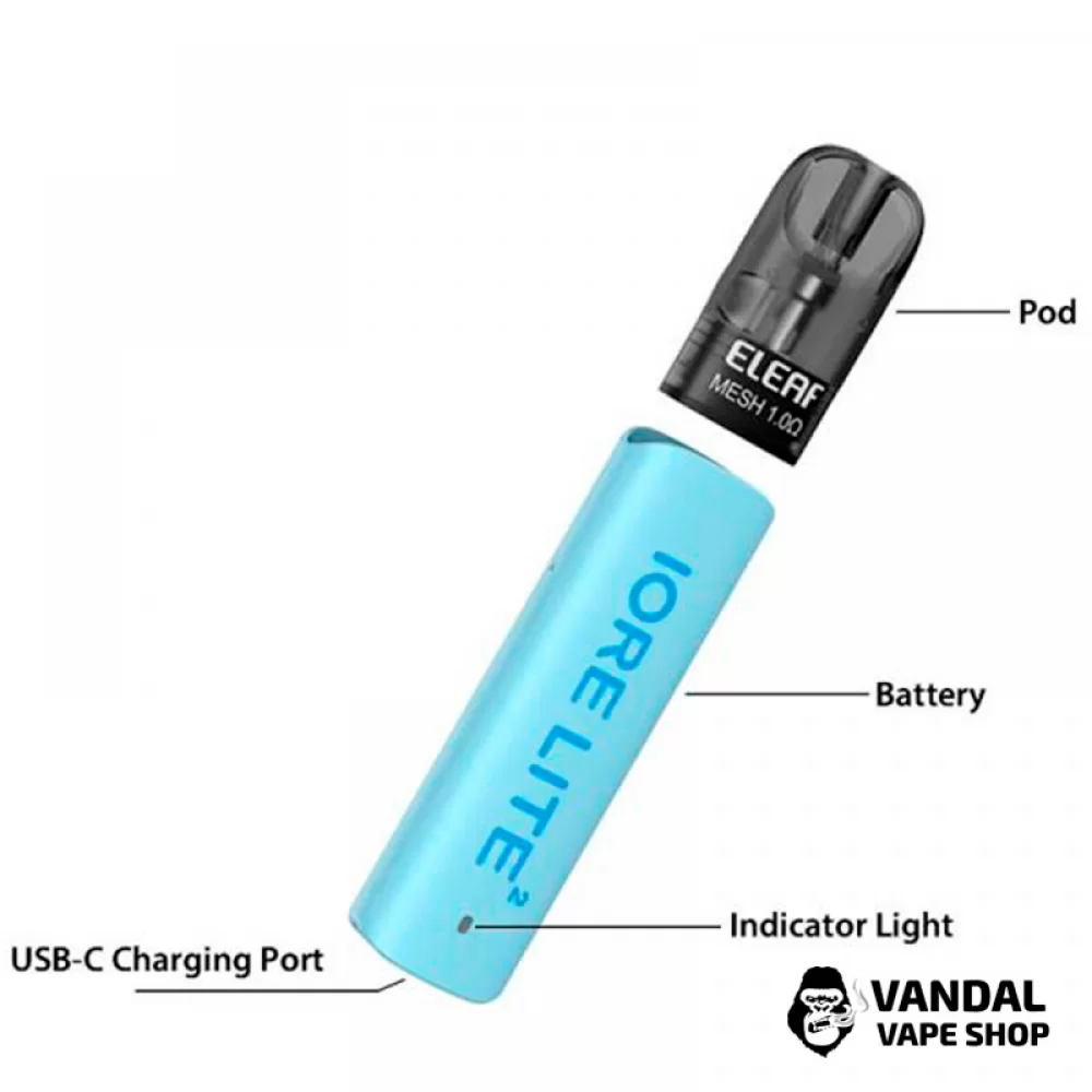 Pod система Eleaf IORE Lite 2 Pod Kit в розовом цвете