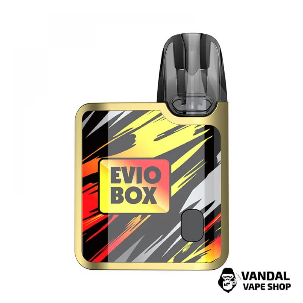 Pod-система Joyetech Evio BOX Pod Kit в расцветке "Golden Flame"