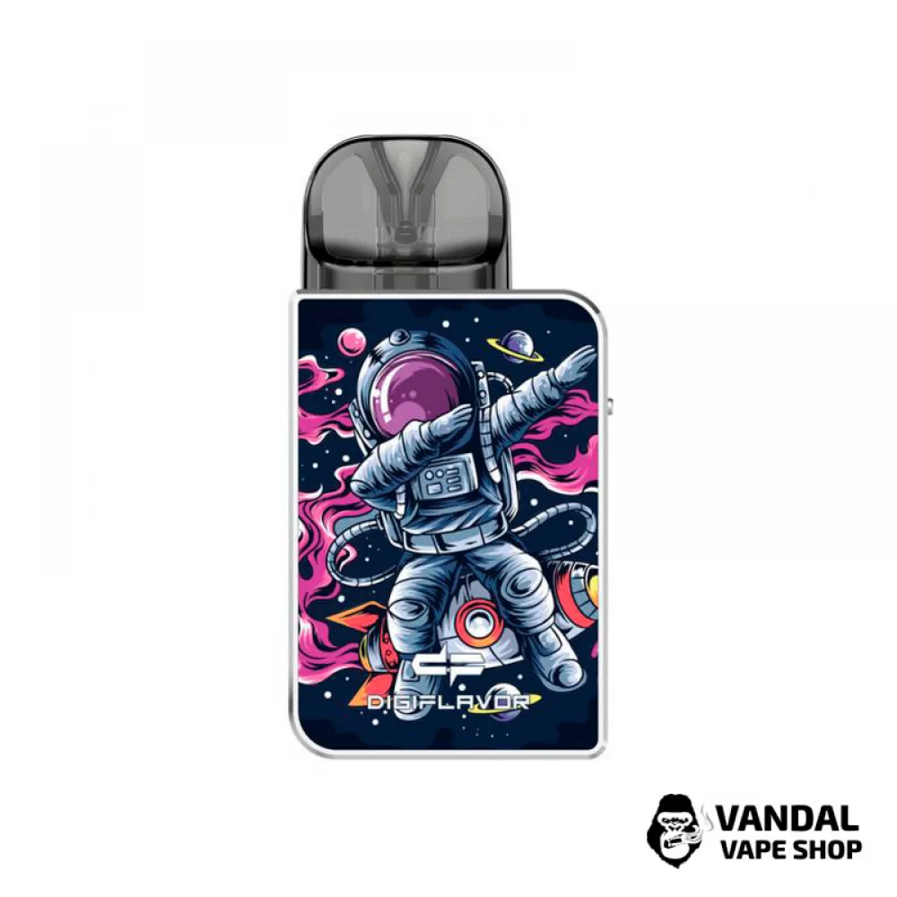 Оригинальная pod-система GeekVape Digiflavor Digi-U Pod в расцветке "Серебряный космонавт"