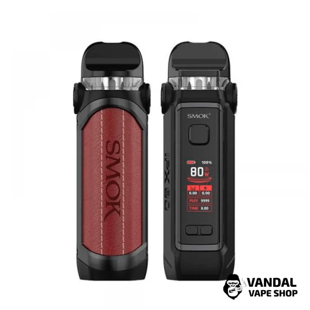 Pod-система SMOK IPX 80 Pod Kit 3000 mAh в красном цвете
