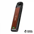 Pod-система Lost Vape Ursa Nano Pod Kit 800 мАг в чорному корпусі та вставкою в текстурі червоного сандалового дерева