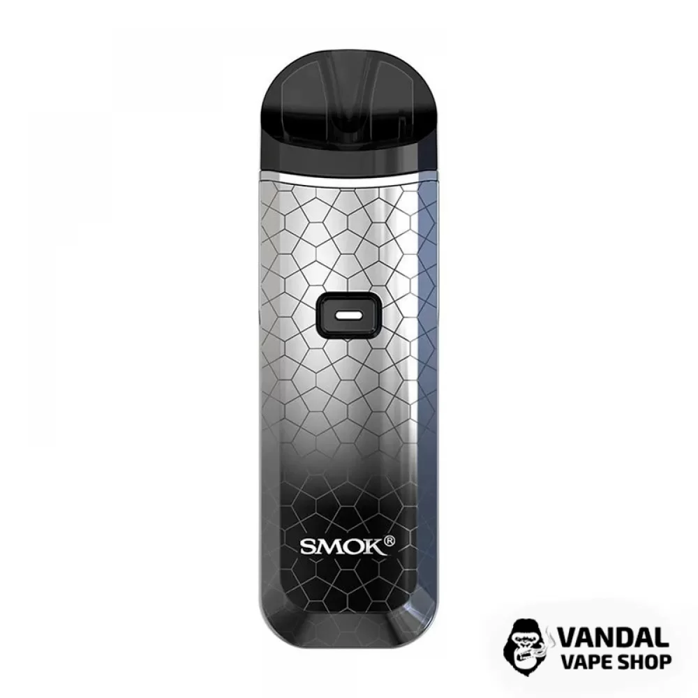 Оригинальная Pod-система Smok Nord PRO Pod Kit в серебристо-чёрном градиенте "Armor"
