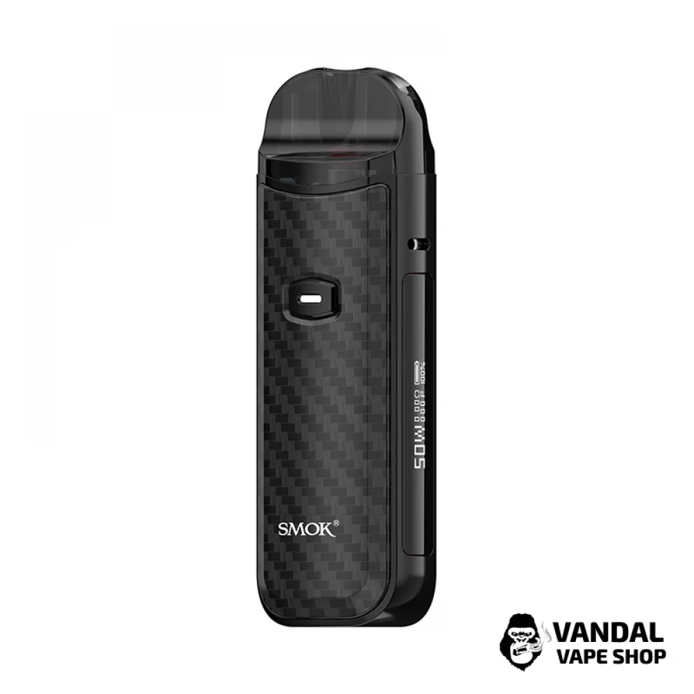 Pod-система SMOK Nord 50W Pod Kit (Original) в расцветке "черный карбон"