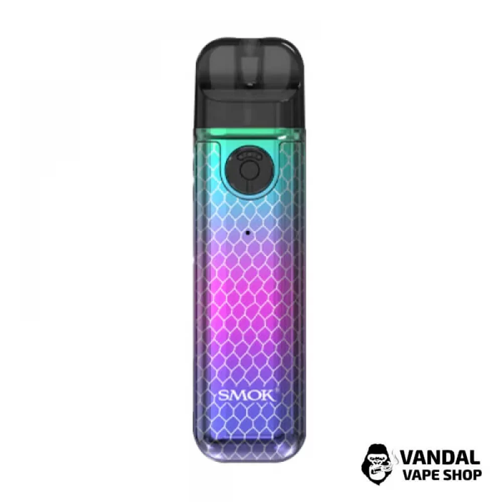 Pod-система Smok Novo 4 Mini Pod Kit в забарвленні "Prism 7-Color Cobra"
