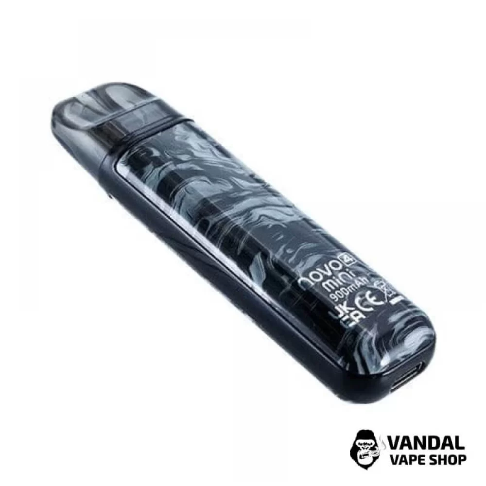 Pod-система Smok Novo 4 Mini Pod Kit в расцветке "серебристо-черная кобра"