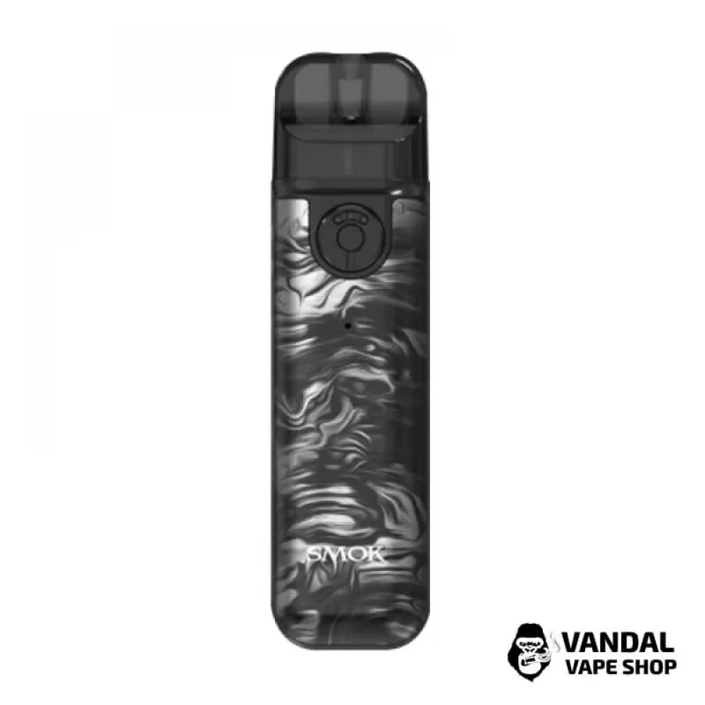 Pod-система Smok Novo 4 Mini Pod Kit в расцветке "Fluid Black Grey"