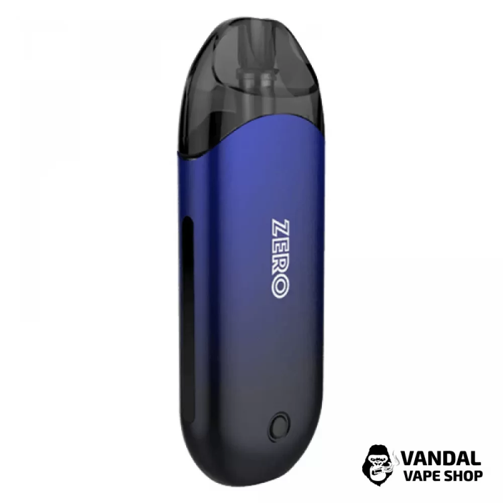 Pod-система Vaporesso Renova ZERO Pod Kit с ёмкостью батареи 650 mAh в чёрно-синем цвете