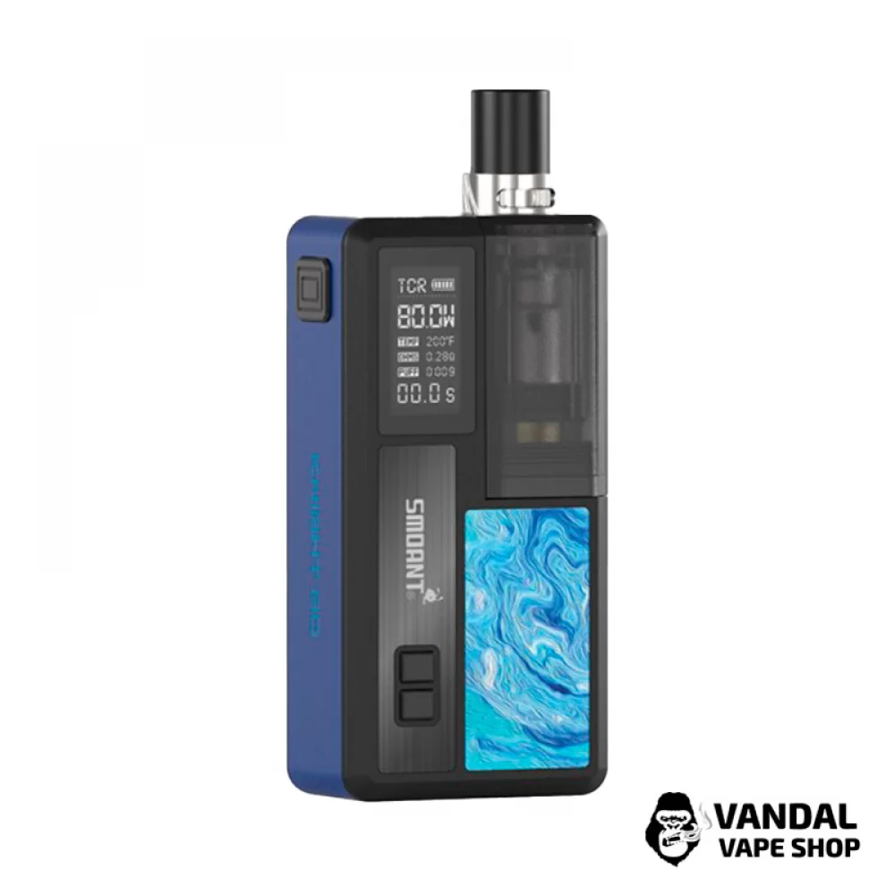 Оригінальний под мод Smoant Knight 80 в темно-синьому кольорі