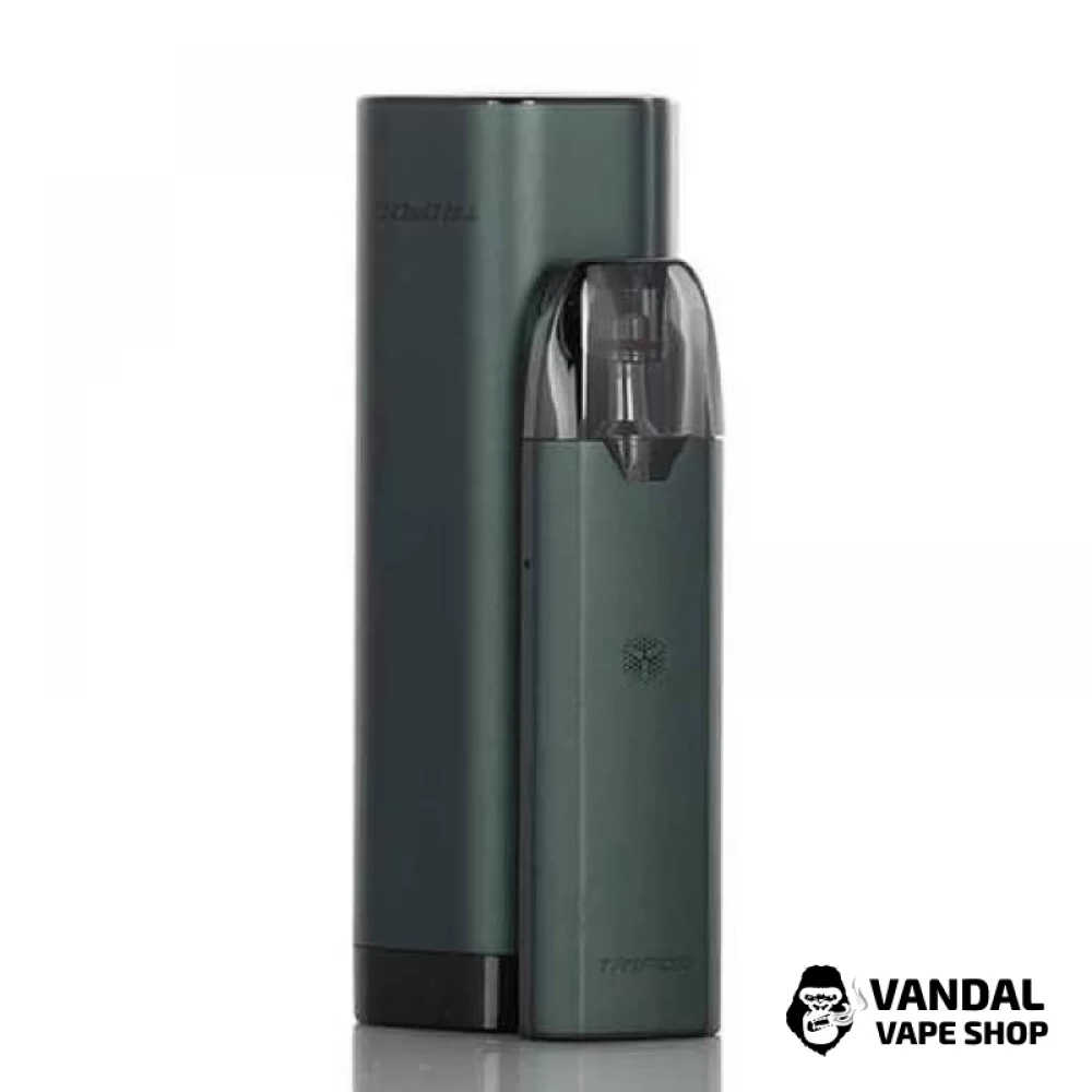 Pod-система UWELL Tripod PCC Kit 1000 mAh + 370 mAh в зеленому кольорі