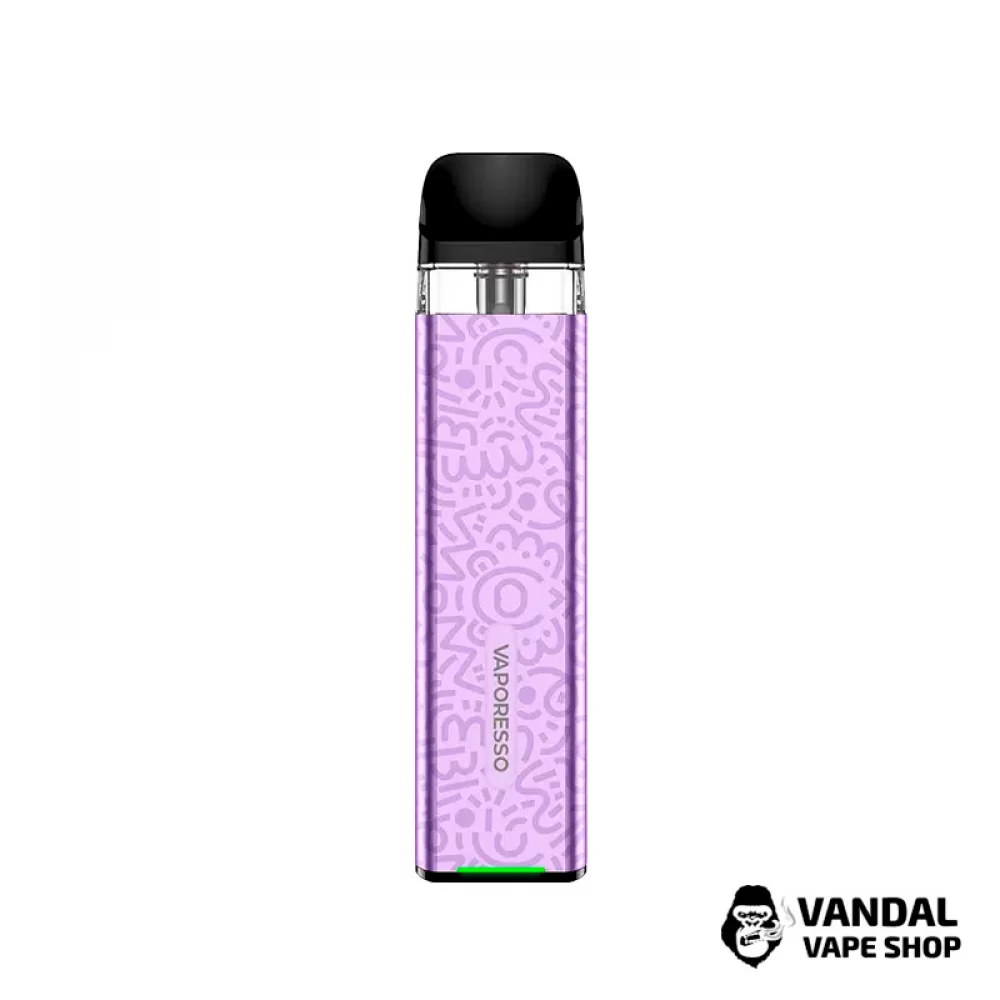 Pod-система Vaporesso XROS 3 Mini Pod Kit (Original) в лиловом цвете с узорами