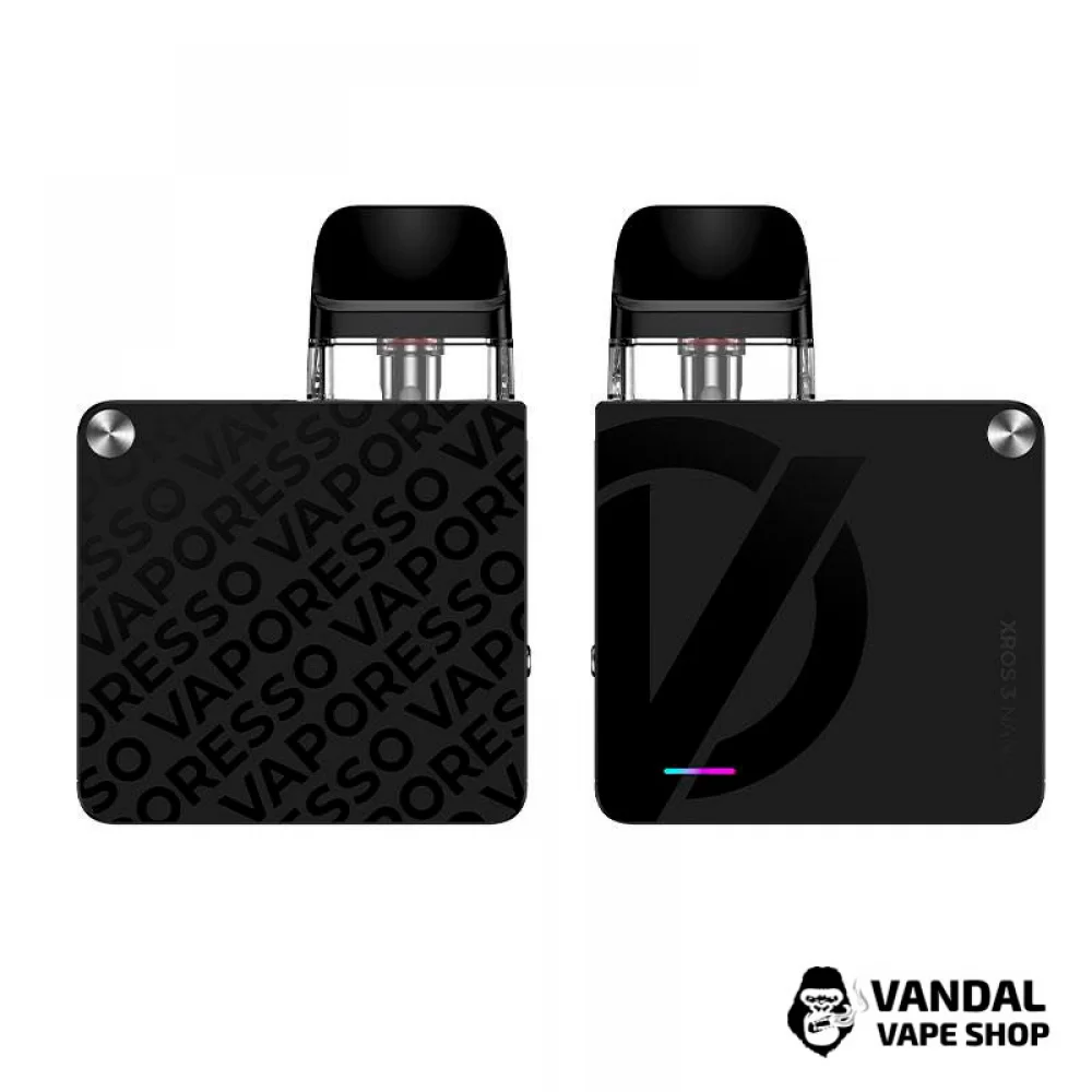 Оригинальный стартовый набор Vaporesso XROS 3 Nano Kit в черном цвете Оригинальный стартовый набор Vaporesso XROS 3 Nano Kit в черном цвете