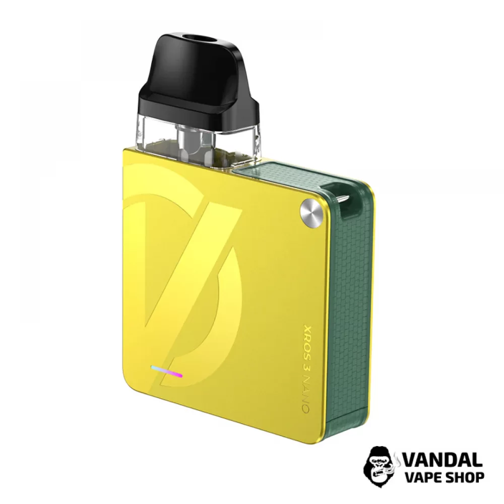 Оригинальный стартовый набор Vaporesso XROS 3 Nano Kit в желтом цвете