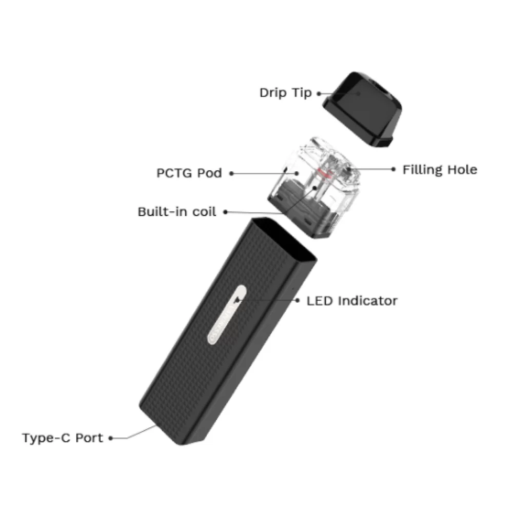 Pod-система Vaporesso XROS Mini Pod Kit (Original) в фиолетовом цвете