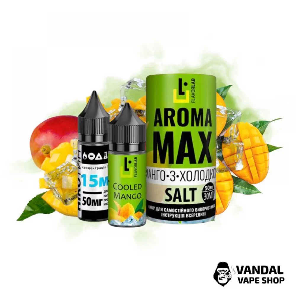 Набор для самозамеса Aroma MAX Salt 30 мл 50 мг со вкусом холодного манго